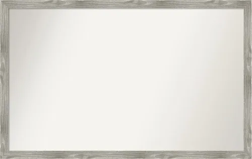 Miniatura 431 de Amanti Art Espejo personalizado, espejo de baño gris plomo a rayas, espejo de pared o espejo de tocador de baño sobre el fregadero