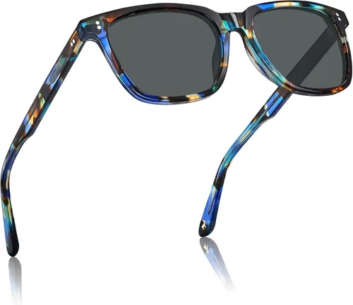 Miniatura 66 de Carfia Chic - Lentes de sol polarizados para mujer, protección UV400, marco de acetato pulido a mano