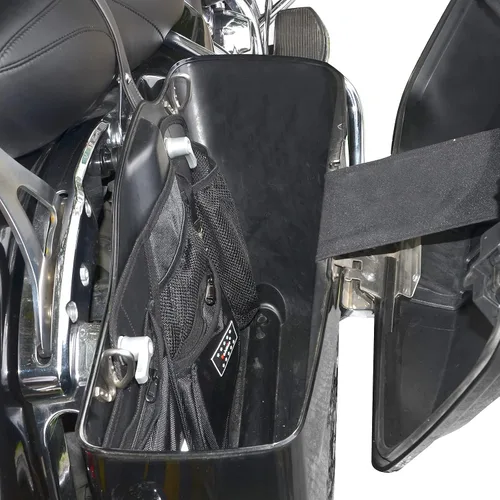 Miniatura 7 de Goldfire Organizador de alforjas Harley para bolsa de sillín Harley, organizador de herramientas lateral, bolsa de almacenamiento para Touring Road