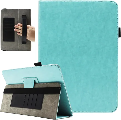 Miniatura 16 de Funda universal para tablet de 7 y 8 pulgadas, funda protectora con soporte para Android de 7.0 a 8.5 pulgadas con correa de mano y ranuras