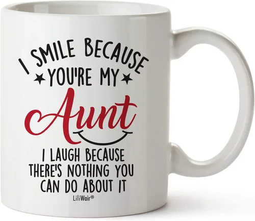 Miniatura 8 de Smile Aunt Uncle Parent (1, 15 oz, azul tío azul)