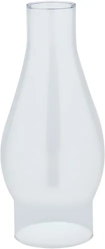 OHLECTRIC 2-5/8-Inch Handblown Clear Glass Chimney for Oil Lamp – Use with Converted Electric Lamps – Ideal Replacement Shade for Oil Lamps, 1-Pack