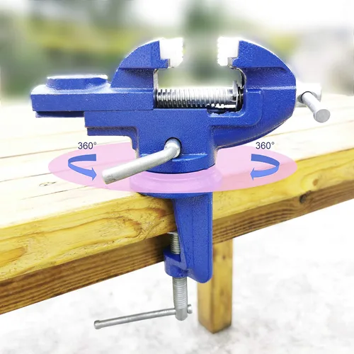 Miniatura 3 de MYTEC Mini Tornillo de Hogar, mandíbulas de nylon Abrazadera de tornillo de banco, 2.0