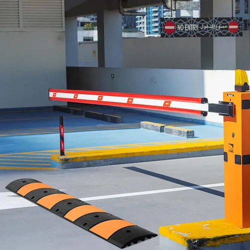 Miniatura 8 de VEVOR Golpe de velocidad de goma (paquete de 2) – 6 pies resistente 22,000 libras de capacidad para carretera y entrada, 72.8 x 12.2 x 2.2 pulgadas