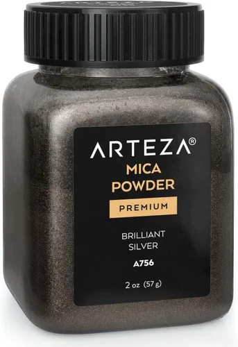 Miniatura 15 de Arteza Polvo de mica para resina epoxi, bronce A713, botella de 2 onzas, suministros de arte para fabricación de velas y manualidades de bricolaje