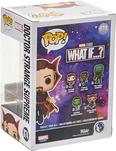 Miniatura 4 de Funko POP Marvel: ¿Qué pasaría si? Doctor Strange Supreme, brilla en la oscuridad edición exclusiva de Amazon