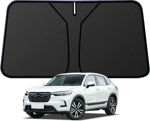 Miniatura 44 de Civic - Parasol para parabrisas Honda Civic 2022-2024 2025 (no para Honda 2022 Sport), visera frontal gruesa plegable 1:1, mantiene tu automóvil más
