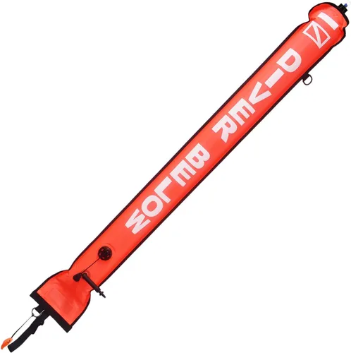 Miniatura 6 de Scuba Choice Surface Marker Buoy (SMB) High-Visibility Dive Signal Tube, Durable Nylon TPU, Compact & BCD-Compatible, Easy Oral Inflator for Diving