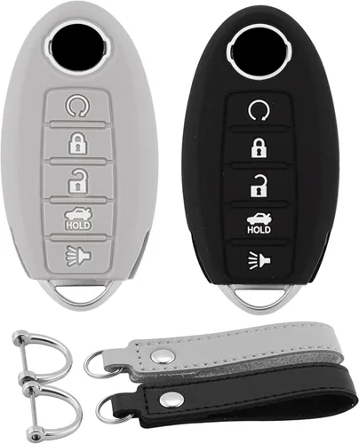 Miniatura 27 de Funda de Silicona para Llavero Compatible con Chevy GMC 5 Botones 2023 2022-2019 Chevy Silverado Tahoe Suburban GMC Sierra Acadia Terrain Protector
