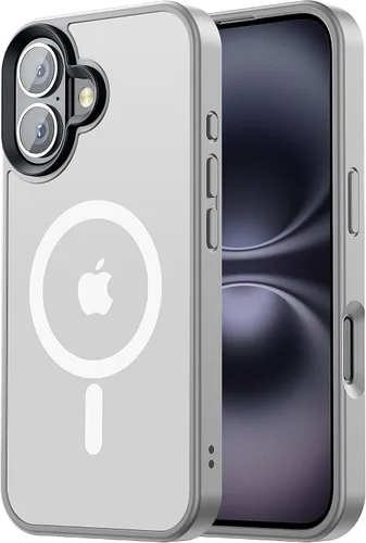 Miniatura 78 de Tigowos Magnetic Guardian - Funda diseñada para iPhone 11 Pro [probada en caídas de grado de 10 pies y compatible con MagSafe] Funda delgada Negro