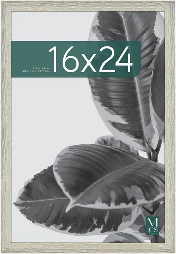 Miniatura 31 de MCS Studio Gallery Marco para Póster de 16x24 Pulgadas, Veta de Madera Negra, Madera Diseñada, Colgado Vertical y Horizontal en Pared, Marco Grande