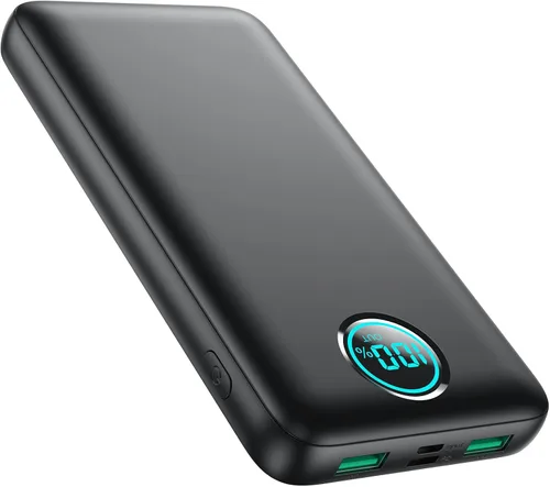 Cargador portátil de 30,800 mAh PowerBank con 3 salidas, 25 W PD de carga rápida + QC 4.0 cargador de batería de carga rápida de teléfono, cargador