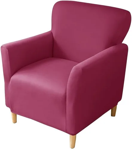 Miniatura 33 de XMAYODS Funda elástica para silla de club, fundas para silla de bañera, funda suave para sillón, protector de muebles extraíble, funda para silla
