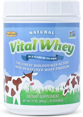 Miniatura 12 de Well Wisdom - Vital Whey Natural Vanilla Flavor 600g (21oz) [Salud y Belleza]
