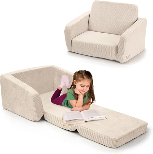ZICOTO Silla y sofá resistente para niños – El sofá perfecto para niñas y niños – Sillas plegables ideales para dar a tus hijos un lugar seguro y