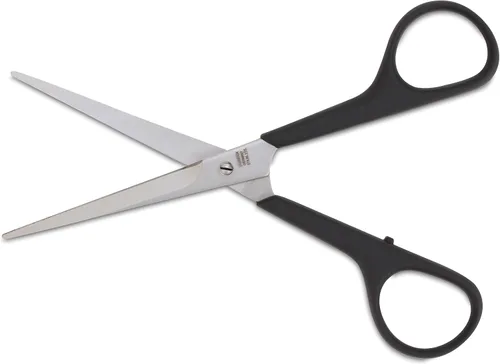 Miniatura 4 de Mars - Tijeras profesionales de acero inoxidable para peluquería, asas de nailon, 6 pulgadas de longitud