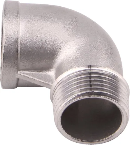 Miniatura 6 de Codo de calle 90 grados, rosca macho x hembra NPT de 1 pulgada SUS304