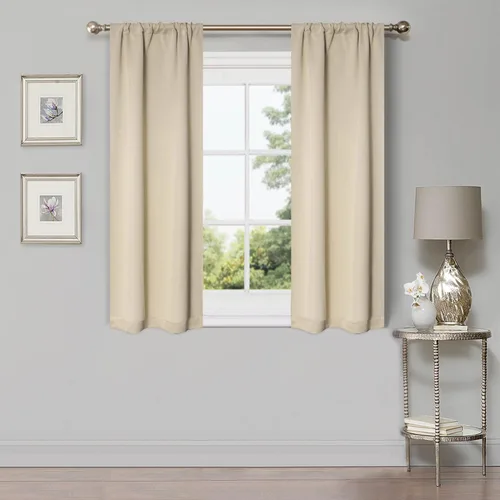 Miniatura 85 de Superior Cortinas Opacas, Oscurecimiento de Habitación, Dormitorio, Cortinas, Cocina, Acentos de Ventana de Sala de Estar, Bloqueo Solar, Térmico