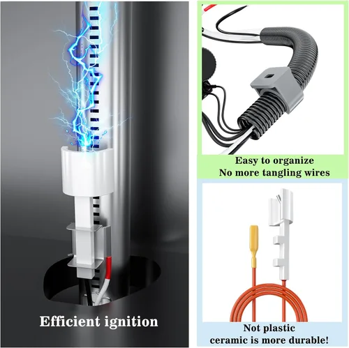 Miniatura 3 de GRISUN 66354 Kit de encendido de parrilla para parrillas de gas Weber Genesis II 310/315 (2017 y más recientes) - E310 S310 SE310 E315 S315 CE310