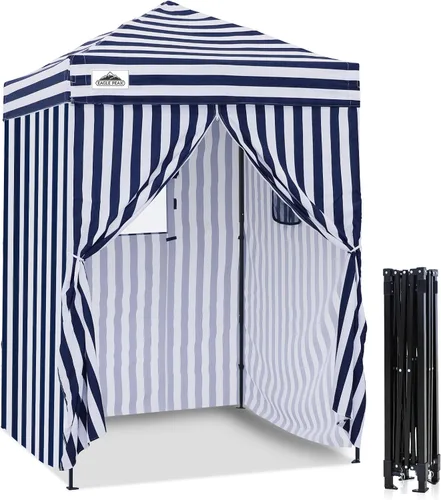 Miniatura 30 de EAGLE PEAK Flex Ultra Compact 4x4 Toldo desplegable, refugio solar, vestidor, toldo portátil de privacidad para piscina, sesiones de fotos