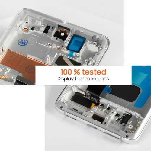 Miniatura 7 de AMOLED de 6.8 pulgadas para Samsung Galaxy S21 Ultra LCD G998U1 G998W G998B G998B/DS S21Ultra 5G Pantalla LCD táctil reemplazo (con marco plateado)
