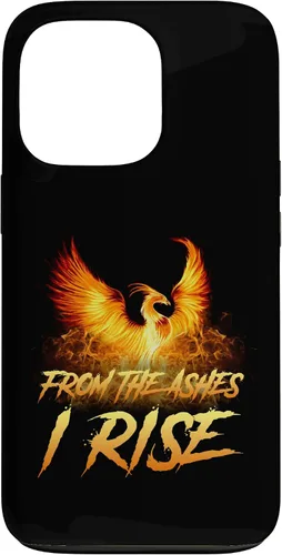Miniatura 10 de Funda de regalo motivacional para iPhone 13 Pro Max From the Ashes I Rise Phoenix Bird
