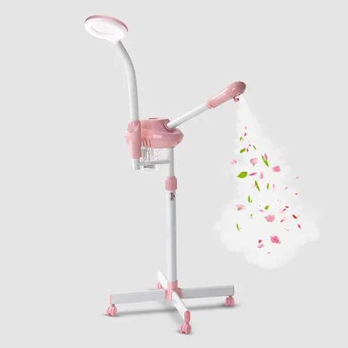 Miniatura 8 de Vaporizador Facial Profesional, Vaporizador Facial sobre Ruedas, Vaporizador para Esteticistas con Más Vapor para Hidratación y Humectación, Altura