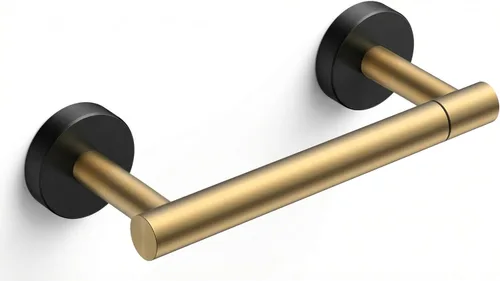 Miniatura 16 de FORIOUS Soporte de Papel Higiénico para Montaje en Pared, Soporte de Rollo de Tejido Giratorio de Doble Poste de Acero Inoxidable Resistente al