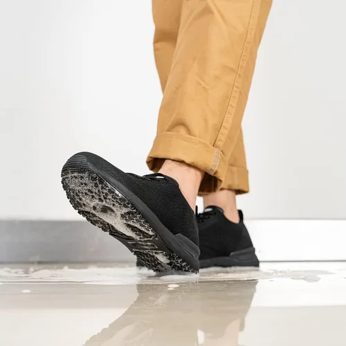 Miniatura 7 de LARNMERN Non Slip Work Shoes for Men Walking Running Sneakers Slip Resistant Casual Fashion Sports Tennis Shoe Kitchen Chef Food Service Slip on