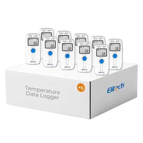 Miniatura 13 de Elitech RC4– Grabadora registradora de datos de temperatura con sensor externo de temperatura RC-4 64000Puntos