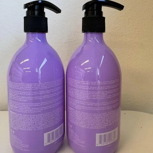 Miniatura 9 de Luseta Juego de champú y acondicionador para cabello rizado con aceite de coco, rebote ilimitado y definición para cabello ondulado y ensortijado