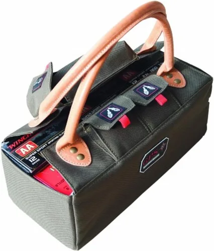 G.P.S. Shotgun Shell Tote | 6 cajas de carcasas de calibre 12 | Almacenamiento seguro de munición y accesorios de disparo | Equipo táctico duradero