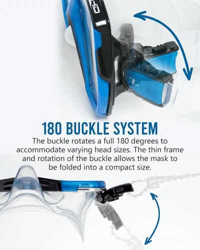 Miniatura 4 de Tusa M1001 máscara de buceo FREEDOM HD