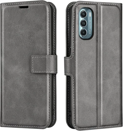 Miniatura 9 de Funda con tapa para Motorola Moto G Stylus 5G 2022 Funda protectora magnética de piel sintética para Moto G Stylus Folio Book Cover con soporte Negro