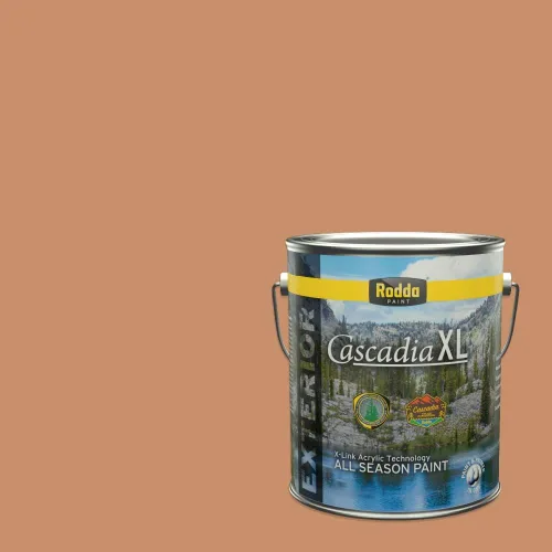 Miniatura 242 de Rodda Paint CASCADIA ZERO - Pintura plana e imprimación para interiores en uno, cuarto de galón, crema de ballet