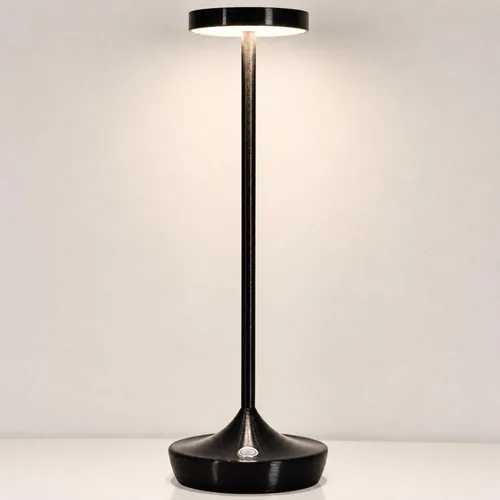 Miniatura 12 de Lámpara de mesa inalámbrica recargable - Luz de mesa LED operada con batería de 6000mAh - Lámparas de mesa portátiles táctiles regulables