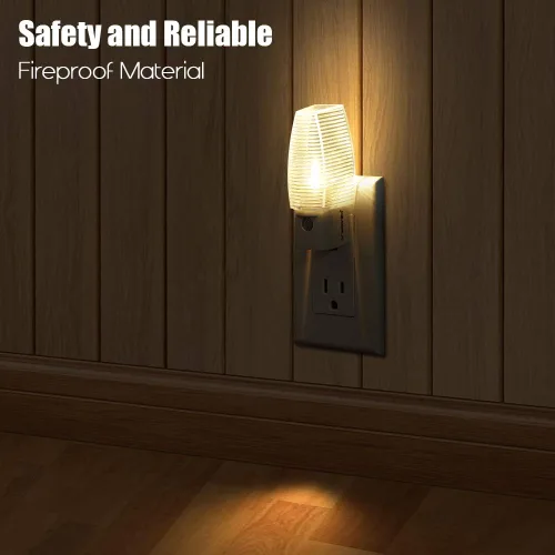 Miniatura 4 de Emotionlite Luz nocturna enchufable, luz nocturna LED blanca neutra, sensor de atardecer a amanecer, niños, guardería, dormitorio, baño, pasillo