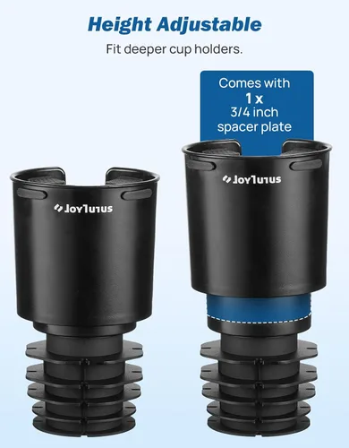 Miniatura 5 de JOYTUTUS Expansor de portavasos de automóvil compatible con Toyota RAV4 2025 2024 2023 2022 2021 2020 2019, compatible con Yeti Ramblers de 12-36