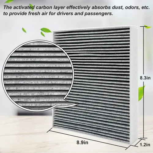Miniatura 3 de Capume para Filtro de Aire de Cabina JM133 Compatible con 2021-2023 Elantra, 2022-2024 Ioniq 5, 2021-2024 Santa Fe, 2020-2024 Sonata, 2022-2024
