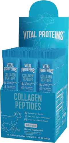 Miniatura 15 de Vital Proteins Suplemento en polvo de péptidos de colágeno para piel, cabello, uñas, salud o apoyo articular – colágeno hidrolizado – sin sabor, 7
