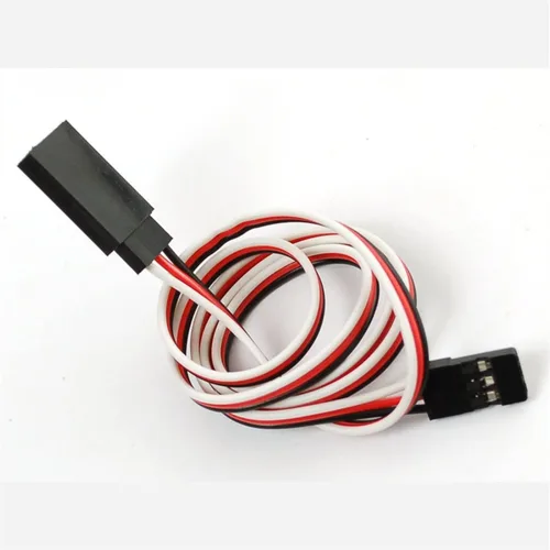 Miniatura 6 de Extensión servo de 3 pines, cable de extensión servo macho hembra JR, utilizado para aviones RC Quadcopter (5 tamaños) 5.9 in/5.9 en 5PCS..