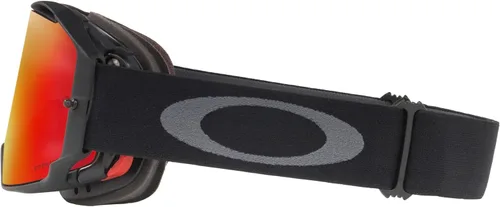 Miniatura 2 de Oakley Gafas de sol unisex con montura negra Gunmetal, lentes Prizm MX Torch Iridium, MM Antorcha negra Gunmetal/Prizm Trail