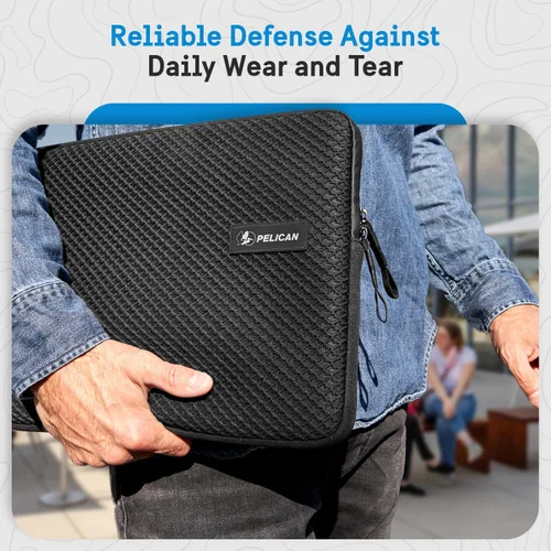 Miniatura 7 de Pelican Traveler Funda/Manga para Laptop de 14 Pulgadas [Exterior Acolchado] [Diseño Compacto] Bolsa para Laptop Resistente al Clima y de Alta