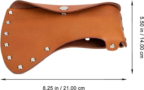Miniatura 2 de GANAZONO 2 unids hacha protector de cuero herramienta camping hacha hacha hacha cuero hacha hacha caso hacha hacha cubierta cubierta de hacha