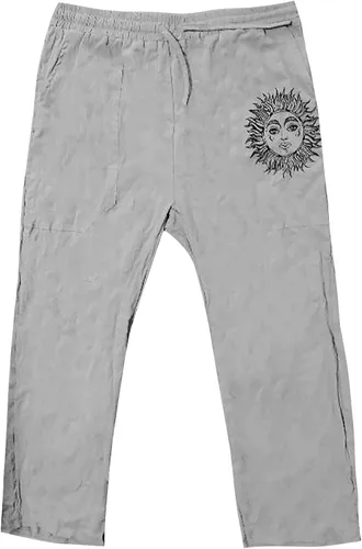 Miniatura 2 de Pantalones para hombre de ajuste relajado para hombre, ajuste relajado, moda al aire libre, básicos, casuales, sueltos, transpirables, de secado