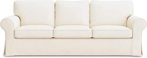 Miniatura 8 de Ektorp - Funda de repuesto para sillón IKEA Ektorp, funda para silla Ektorp, solo funda Ektorp (beige diario)