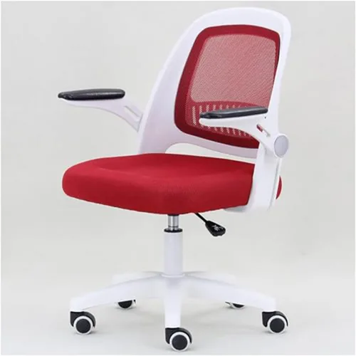 Miniatura 11 de Office Desk Computer Gaming Ergonomic Chair with Lumbar Back Support Adjustable Height Swivel Wheels Flip-up Arms Mesh Chair for Home Office