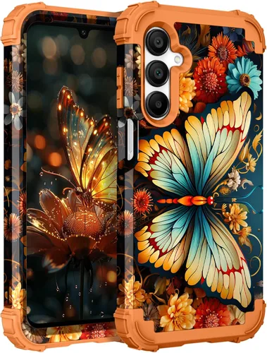 Miniatura 36 de Hocase Funda para Galaxy A37 5G, protección resistente a prueba de golpes, parachoques de goma de silicona suave+funda protectora híbrida