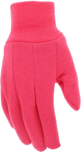 Miniatura 2 de Guantes básicos de punto de jersey de algodón para niños, protección contra el lodo, comodidad extrema, puño elástico de punto, protección