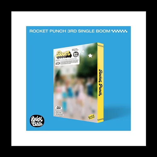 Miniatura 11 de Rocket Punch BOOM 3er álbum individual CD+POB+Tarjeta de índice+postal foto+Tarjeta fotográfica+Pegatina+Seguimiento sellado (versión Corazón)